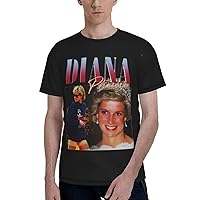 Princess Diana T Shirt Man's Casual Tee Summer O-Neck Short Sleeve Shirts