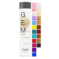 Viral and Gem Lites Colorwash Color Depositing Shampoo - Color Refresher, Vegan Hair Dye, Bondfix Bond Rebuilder