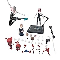 Marvel Spider-Man: Across The Spider-Verse Spider-Gwen Toy, 6-Inch-Scale  Action Figure with Web Accessory, Toys for Kids Ages 4 and Up
