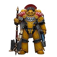 HiPlay JoyToy Warhammer 30K The Horus Heresy Collectible Figure: Imperial Fists Legion Chaplain Consul 1:18 Scale Action Figures JT9039