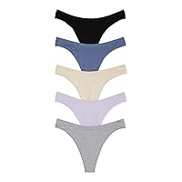 Victoria's Secret PINK Seamless High Scoop Thong Panty Pack, Women's Underwear (XS-XXL)