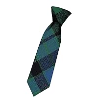 Boys All Wool Tie Woven And Made in Scotland in MacKay Ancient Tartan