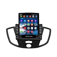 Android 13 Car Stereo Radio for F/o/r/d Transit Custom 2013-2019,9.7Inch Touchscreen Radio with Carplay & Android Auto Support Bluetooth, WiFi,GPS Navigation FM/RDS + AHD Rear Camera 2GB+32GB