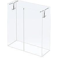 Simple Houseware Cover and Tube Bracket for SimpleHouseware Z-Base Garment Rack (Garment Rack NOT Included)