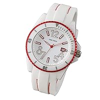 Time Force Womens Analogue Quartz Watch with Rubber Strap TF4186L05