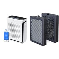 Air Purifiers for Home Large Room Bedroom Up to 1110 Ft² with Air Quality and Light Sensors & LV-H128 Air Purifier Replacement