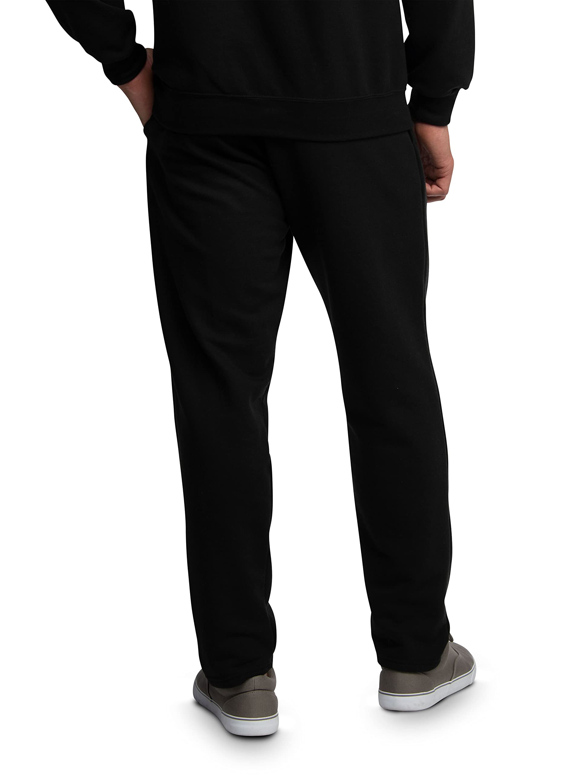 Fruit of the Loom Men's Eversoft Fleece Sweatpants with Pockets, Moisture Wicking & Breathable
