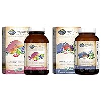 Garden of Life Organics Vitamins for Women 40 Plus - 120 Tablets & Organics Multivitamin for Men - Men's Once Daily Whole Food Vitamin Supplement Tablets, Vegan, 30 Count