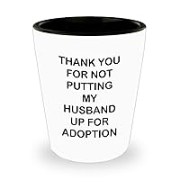 Funny Gifts for Father Mother In Law Wife Husband Fiance Wedding Parents Family Day Birthday Mom Dad Christmas - 1.5 oz Shot Glass