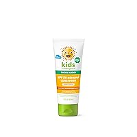 Babyganics SPF 50 Mineral Sunscreen Lotion, Sheer Blend, UVA UVB Protection, Octinoxate & Oxybenzone Free, Water Resistant, Totally Tropical, 3 oz