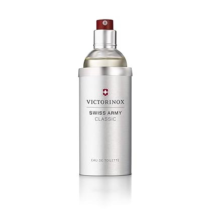 Victorinox Swiss Army Eau de Toilette Spray for Men, 3.4 Ounce