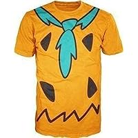 The Flintstones Fred Costume Orange Mens T-Shirt