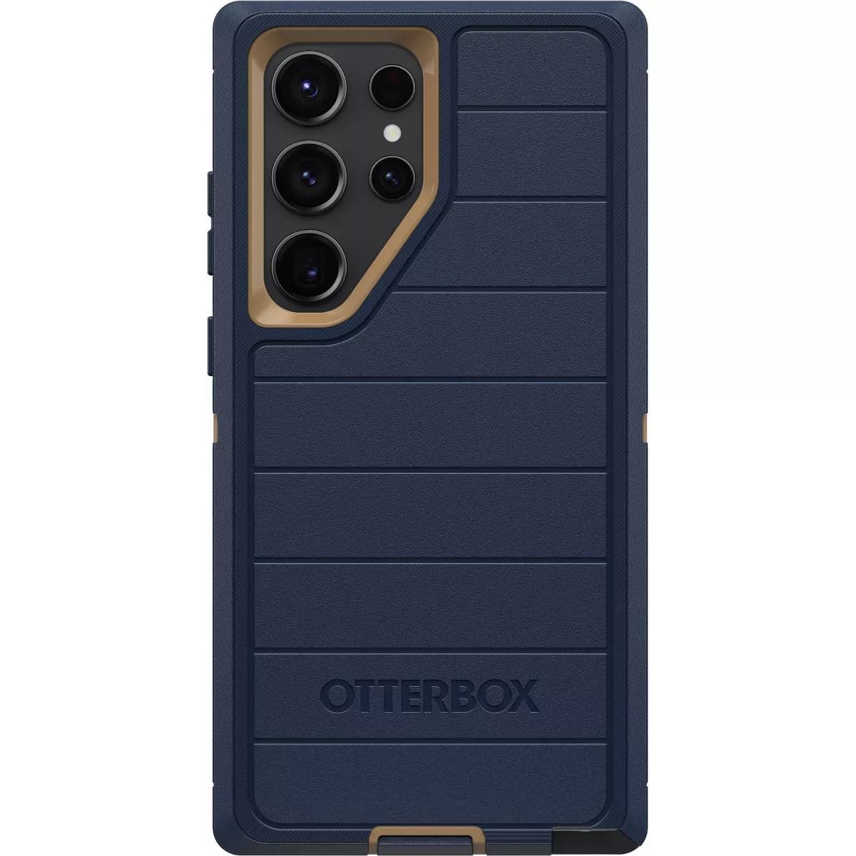 OtterBox Galaxy S23 Ultra (Only) - Defender Series Case - Blue Suede Shoes - Rugged & Durable - with Port Protection - Case Only - Microbial Defense Protection - Non-Retail Packaging