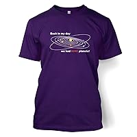 Back In My Day We Had Nine T-shirt - Purple XX-Large (50/52