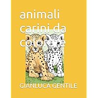 animali carini da colorare (Italian Edition)