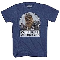 STAR WARS Chewbacca Wookiee of The Year Porgs Wookie T-Shirt