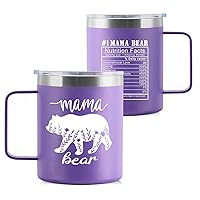 Christmas Gifts for Mom from Daughter, Happy Mom Birthday Gifts from Son, Sentimental Gifts for Mother from Kids, Mothers Day Presents for Mom, Best Mom ever Gifts,12oz Mom Mugs