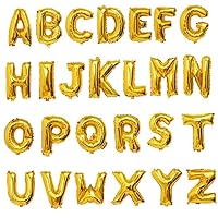 16 Inch Foil Letter Balloons A-z Alphabet Birthday Party Bridal Wedding Anniversary Decoration Event Party Supplies