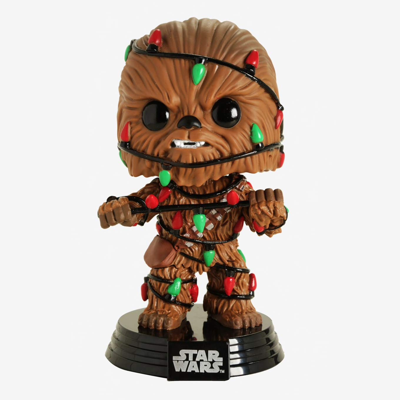 Funko Pop Star Wars: Holiday - Chewie with Lights Collectible Figure, Multicolor