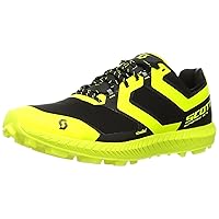 Scott 1105020 SUPERTRAC RC 2 SHOE Men's Running Shoes, 1040 (Black/Yellow), US Men's Size 8.5 (26.5 cm)