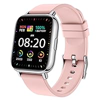 Donerton Smart Watch, 1.69'' Fitness Tracker for Android Phones, Fitness Tracker with Heart Rate and Sleep Monitor, Activity Tracker with Pedometer Smartwatch with Step Counter for Women Men