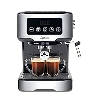 Capresso Café TS Touchscreen Espresso Machine, 50 ounces,Silver