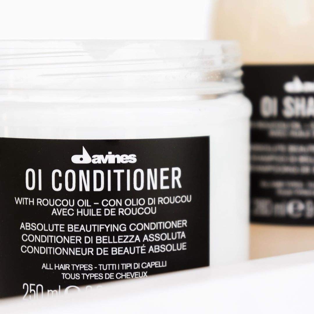 Davines OI Conditioner, Smoothing Conditioner For Normal Hair And All Hair Types, Softens And Restores Chemically Treated Hair
