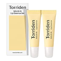 Torriden SOLID In Ceramide Lip Essence 0.37 Oz. (Pack of 2) - Moisturizing Lip Balms for Glowy, Dewy, Plumped, and Radiant Lip - Organic Jojoba Seed Oil, Ceramides, and Fuligo Wax - Korean Skin Care