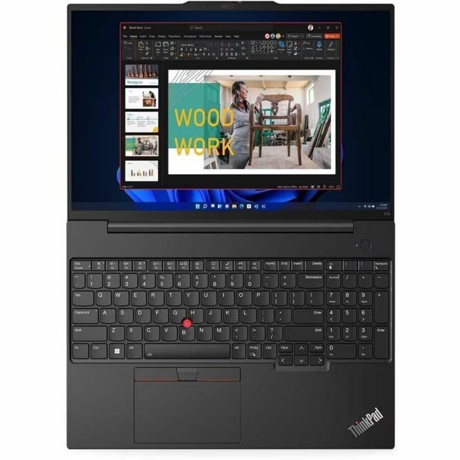 Lenovo ThinkPad E16 Gen 1 21JN0040US 16 Touchscreen Notebook - WUXGA - 1920 x 1200 - Intel Core i5 13th Gen i5-1335U Deca-core [10 Core] 1.30 GHz - 16 GB Total RAM - 8 GB On-board Memory - 512 GB SSD