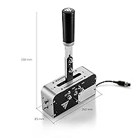 Thrustmaster TSSH Sequential shifter & handbrake (Compatible with PS, XBOX and PC)