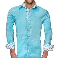 Metallic Winter Accent Dress Shirts - Made in The USA