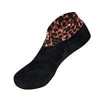 thermal Bed Warm Non Slip Leopard socks Winter Women's Indoor Home Socks