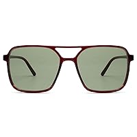 SOJOS Trendy Aviator Retro Square Sunglasses For Womens Mens UV400 Women Cute Sun Glasses SJ2327