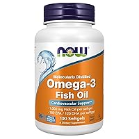 NOW Foods Omega-3-100 Softgels