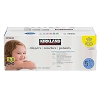 Kirkland Signature Diapers, Size 5 (168 Count)