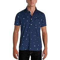 Ralph Lauren Men's Star Print Short Sleeve Shirt