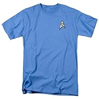 Star Trek Spock Shirt - Science Uniform Adult Tee