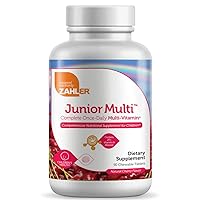 Zahler Junior Multi, Chewable Multivitamin for Kids, Kosher, 90 Chewable Tablets
