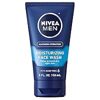 Nivea Men for Moisturizing Face Wash, original, 5 Fl Oz (Pack of 3)
