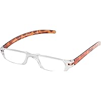 Fisherman Eyewear Slim Vision Rimless Reading Glasses, Tortoise