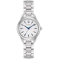 Bulova Ladies Classic Sutton Stainless Steel Bracelet Watch | 28mm | 96L285