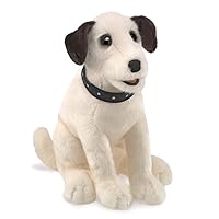 Folkmanis 3132 Sitting Terrier Hand Puppet, One Size, Multicolor