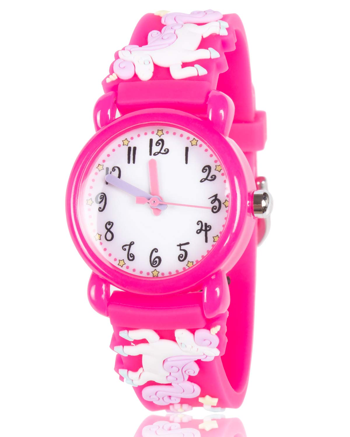 3D Unicorn Kids Watch for Girls, Toys for 3 4 5 6 7 Year Old Girls Best Gifts for Girls Boys Age 3-8
