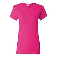 Gildan Womens 5.3 oz. Heavy Cotton Missy Fit T-Shirt G500L -HELICONIA XL