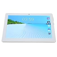FHD Tablet Dual Speaker 6000mah Battery 5MP Front 8MP Back Tablet PC Octa Core Processor AU Plug 100-240V 5G WIFI for Display (Silver)