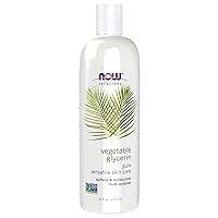 Solutions, Vegetable Glycerin, 100% Pure, Versatile Skin Care, Softening and Moisturizing, 16-Ounce