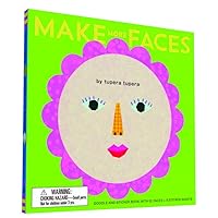 Make More Faces: Doodle and Sticker Book with 52 Faces + 6 Sticker Sheets Make More Faces: Doodle and Sticker Book with 52 Faces + 6 Sticker Sheets Spiral-bound