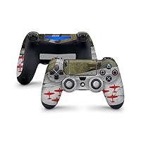 WW2 Fighter Ace Jet Vinyl Controller Wrap - For Use With PS4 Dual Shock