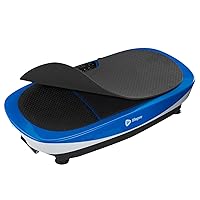 Rumblex Max 4D Vibration Plate Exercise Machine with Loop Resistance Bands - Full Body Workout Equipment for Home Fitness, Shaping, Training, Recovery, Weight Loss
