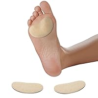 Adhesive Moleskin for Feet - Blister Bandages Precut Kidney Metatarsal Pads - 3